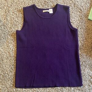 Laura Ashley sleeveless sweater